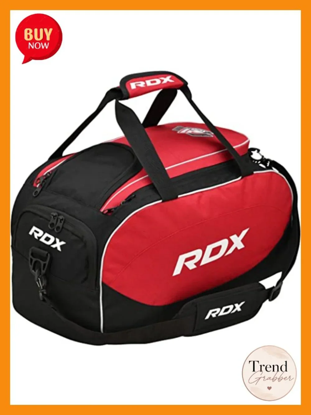 50L Gym Bag with Ventilated Shoes Compartment, Durable 1200D Cordura,